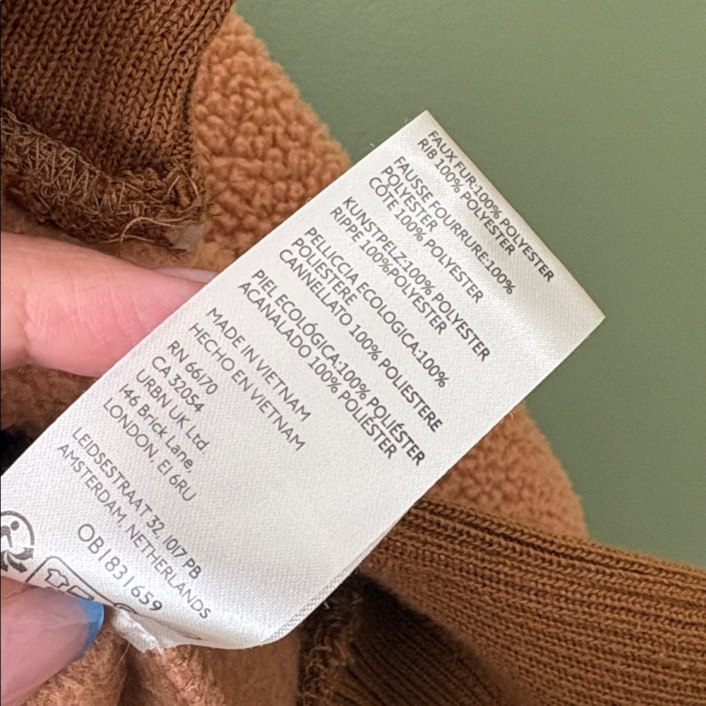 FP We The Free Cozy Camden Sweater Brown Oversized Sz XS - Picture 5 of 9